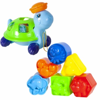 Țestoasa cu 7 Figuri Geometrice și Sfoară de Tras | image