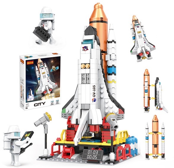 Racheta Space Shuttle,  Set de Construcție 404 piese