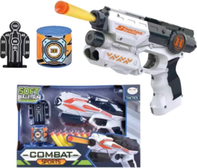 Pistol Blaster cu Proiectile și Țintă | image