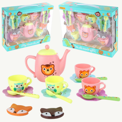 Set de Ceai cu Animăluțe pentru Copii - Joc de Rol Creativ | image