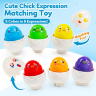 Set ouă educative cu expresii - 6 ouă colorate