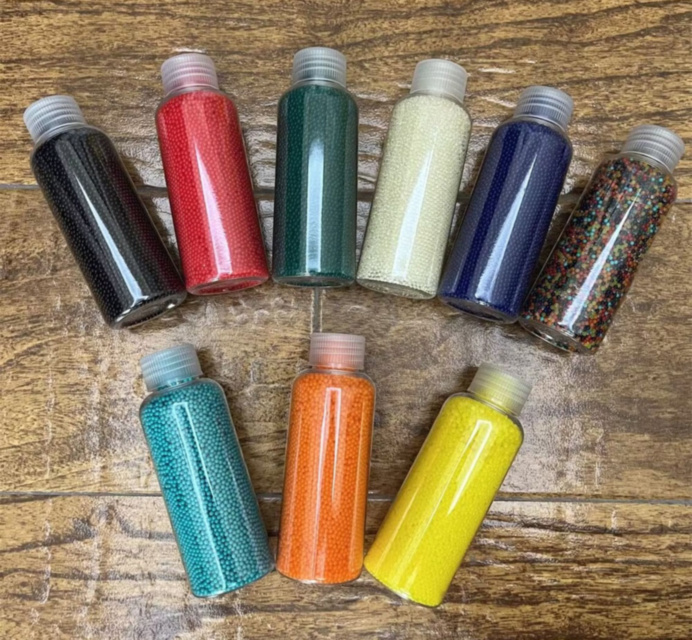 Recipient cu 110 g de Bile Orbeez Colorate - Muniție pentru Pistoale de Jucărie