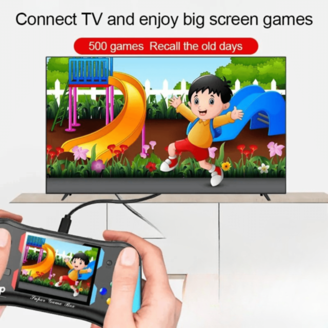 Consolă Portabilă Retro cu 500 Jocuri Clasice | SUP Game Box