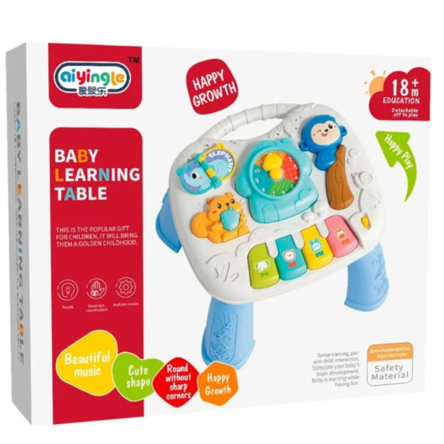 Măsuță Interactivă Muzicală pentru Bebeluși (culoare aleatorie)