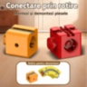 Set de construcție Cube Track cu două trenulețe electrice