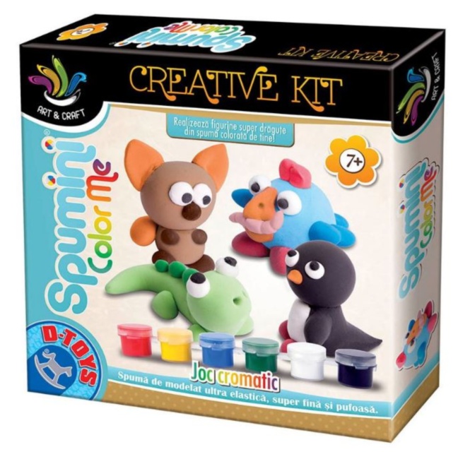 Spuma de Modelat - Spumini Color Me  joc creativ