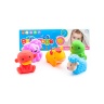 Set 5 Animăluțe de Baie cu Piuitoare