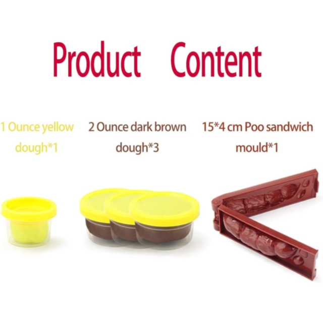 Set de modelare amuzant – Dough Poop