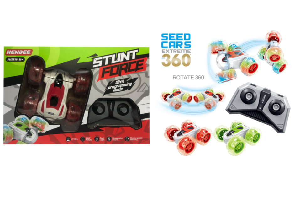 Mașina care Escaladează pe Ambele Părți cu Baterii Reîncărcabile