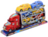 Camion cu Trailer și 6 Mașinuțe, 32cm 
