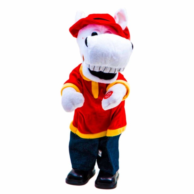 Măgărușul de pluș care dansează și cântă 39cm