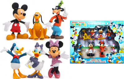 Set 8 Figurine Mickey Mouse | image