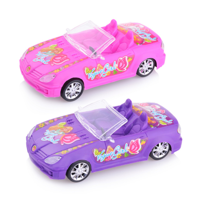 Mașinuța Barbie cu Mecanism de Fricțiune, 24cm