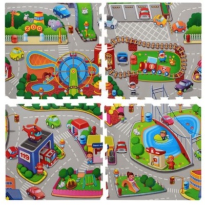 Covoraș Puzzle din Burete 