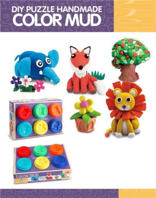 Set Plastilină cu 6 Culori