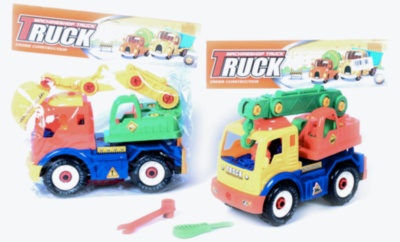 Camion de Construcții Demontabil cu Cheie | image