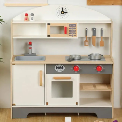 Bucătărie de Jucărie din Lemn pentru Copii - Distracție și Educație | image