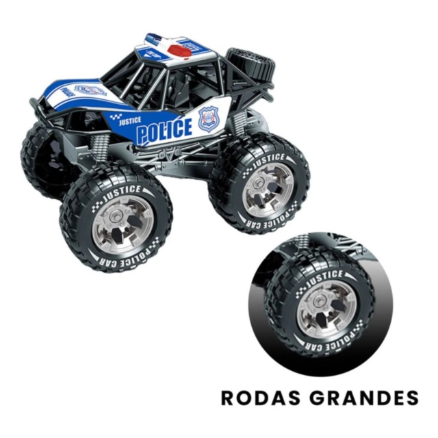 Mașină Off-Road Poliție pentru Copii (culoare aleatorie)