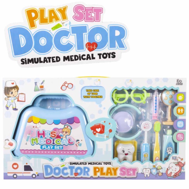 Trusa Dentistului cu 10 accesorii