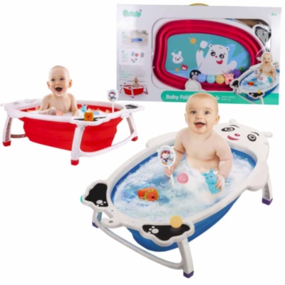 Cădiță Pliabilă cu Jucării de Baie | image