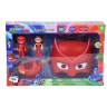 Set Mască, 2 Figurine și Mașinuța Eroii in Pijama 
