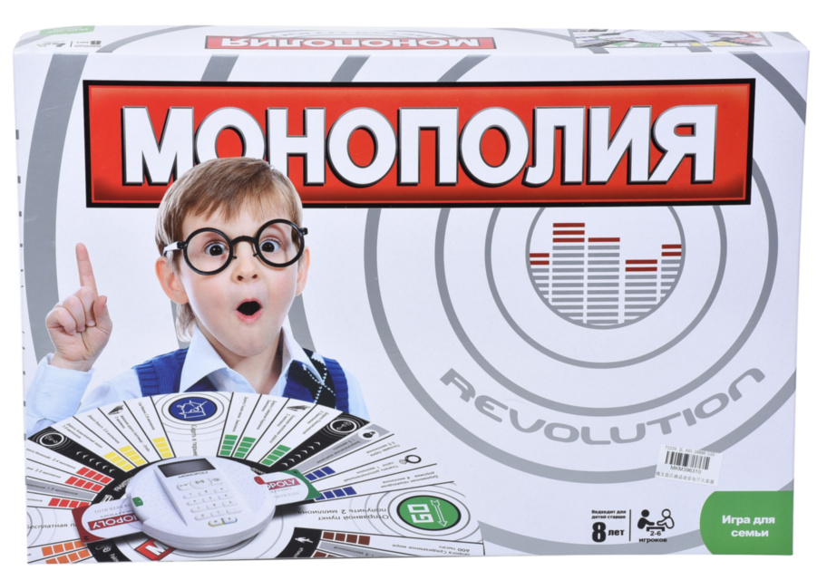Monopoly Revolution  Electronic cu Terminal Bancar în Limba Rusă