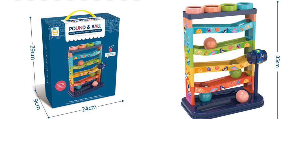 Rampa cu Bile și Ciocan, 5 Niveluri