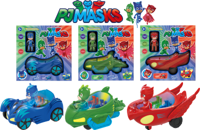 Eroii în Pijamale, Figurină cu Mașinuță, PJ Masks | image