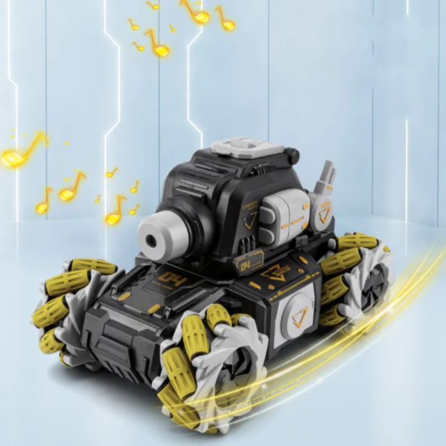 Tanc de Jucărie Telecomandat cu Drift și Lansator de Bile Orbeez 2.4 GHz