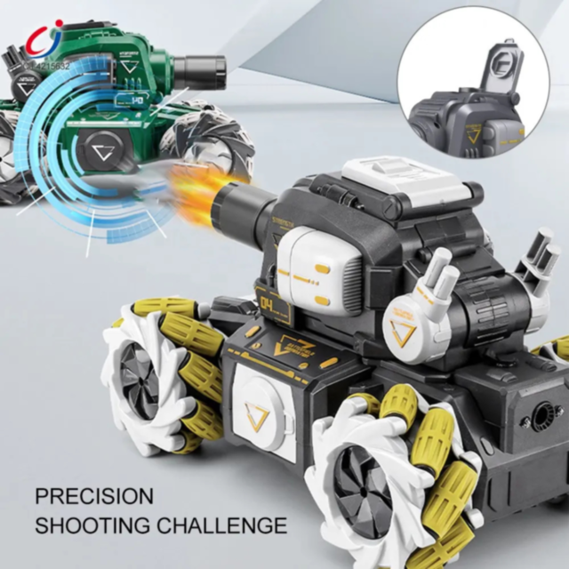 Tanc de Jucărie Telecomandat cu Drift și Lansator de Bile Orbeez 2.4 GHz