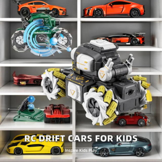 Tanc de Jucărie Telecomandat cu Drift și Lansator de Bile Orbeez 2.4 GHz