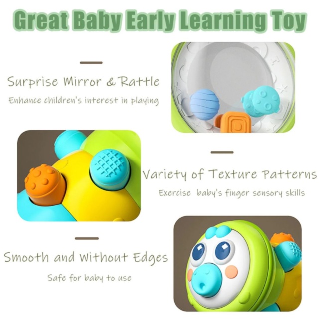 Omidă Senzorială Rulantă pentru Bebeluși