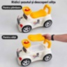 Mașinuță ride-on 2 în 1 cu oliță și muzică