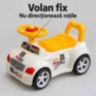 Mașinuță ride-on 2 în 1 cu oliță și muzică
