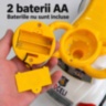 Mașinuță ride-on 2 în 1 cu oliță și muzică