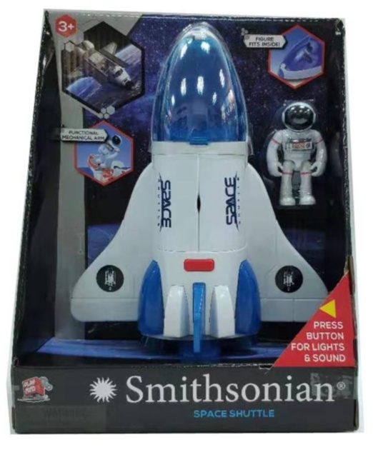 Naveta Spațială Cu Astronaut, Efecte Luminoase și Sonore 