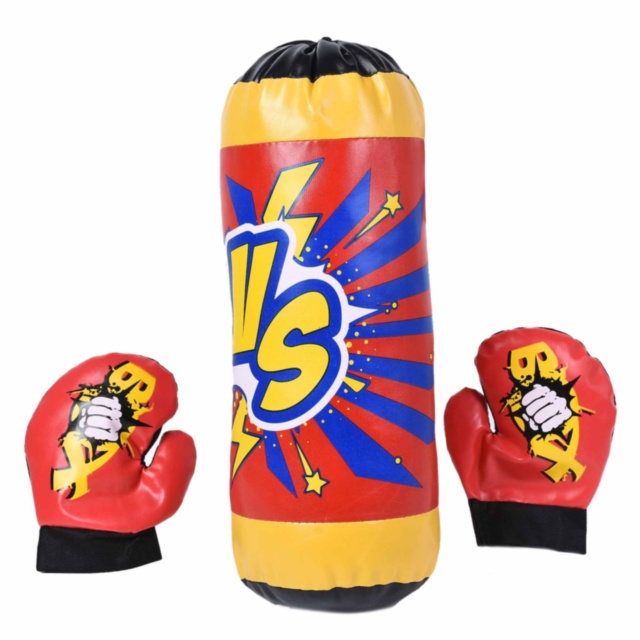 Sac de Box cu Mănuși, 42cm