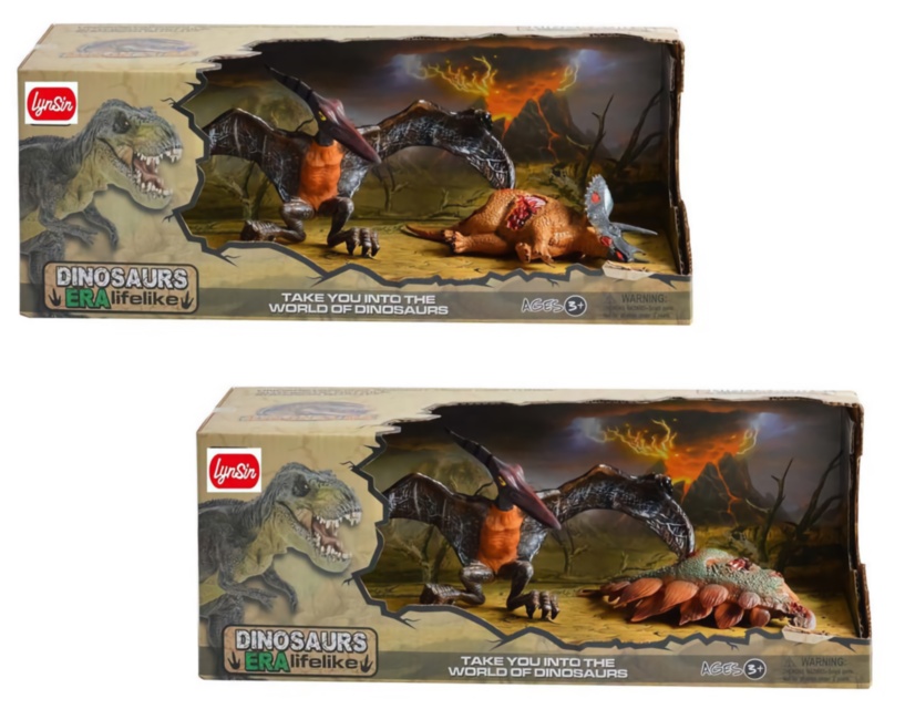 Figurina Dinozaur Pteranodon cu Pradă