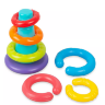 Turn cu Inele Colorate – Jucărie Montessori pentru Bebeluși