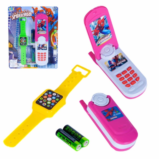 Telefon cu Efecte Sonore și Ceas de Mână