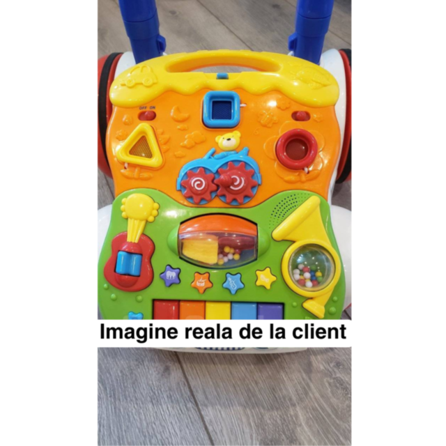 Antepremergător interactiv cu panou detașabil și activități educative