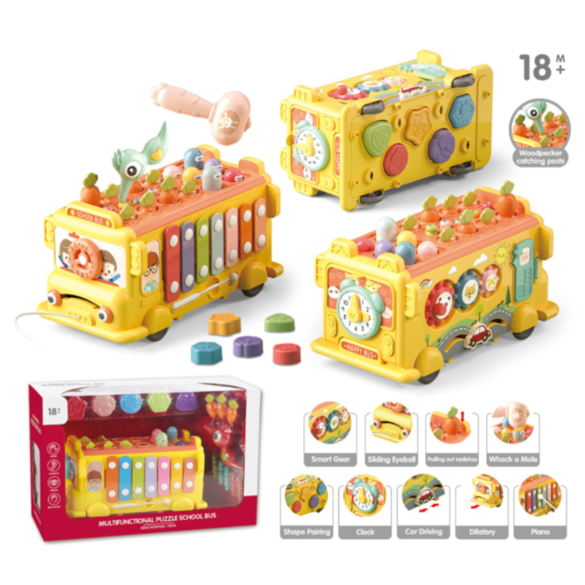 Autobuz Interactiv cu Jocuri Educative pentru Copii – Dezvoltare Cognitivă și Distracție