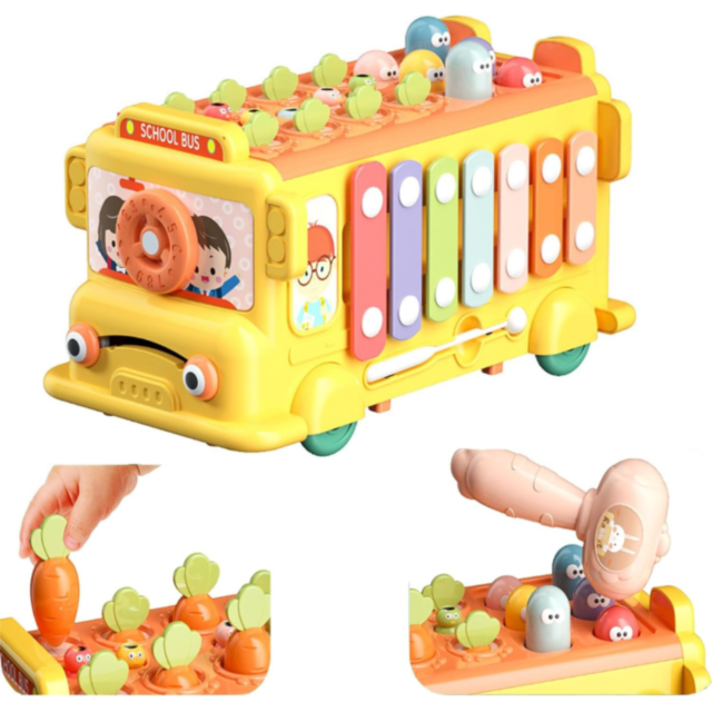 Autobuz Interactiv cu Jocuri Educative pentru Copii – Dezvoltare Cognitivă și Distracție