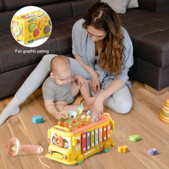 Autobuz Interactiv cu Jocuri Educative pentru Copii – Dezvoltare Cognitivă și Distracție