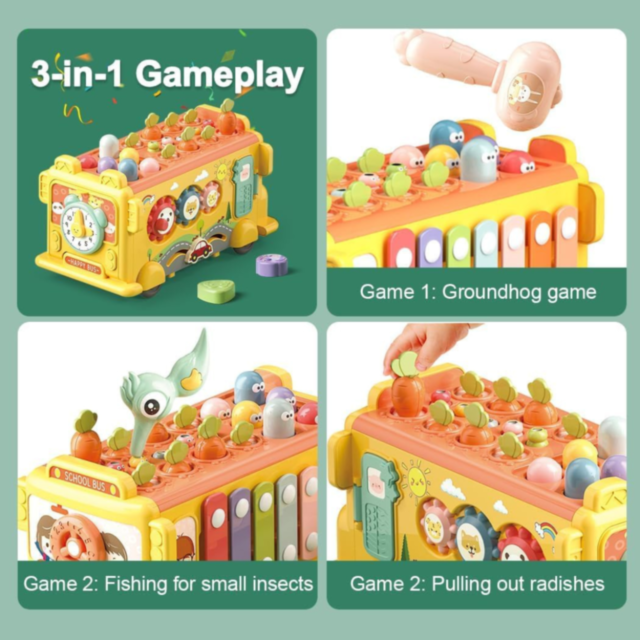 Autobuz Interactiv cu Jocuri Educative pentru Copii – Dezvoltare Cognitivă și Distracție