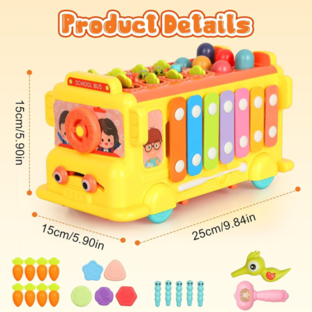 Autobuz Interactiv cu Jocuri Educative pentru Copii – Dezvoltare Cognitivă și Distracție