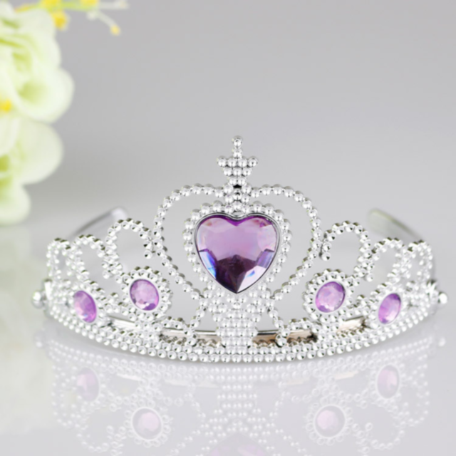 Coroniță de Prințesă cu Pietre Strălucitoare (culoare aleatorie)