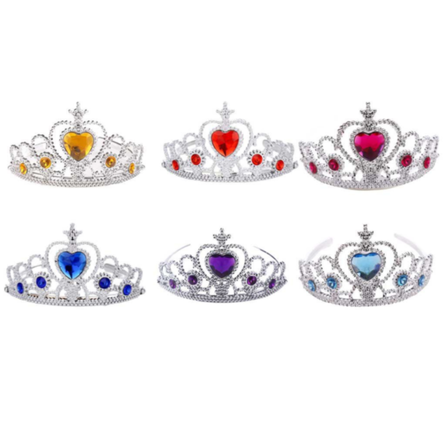 Coroniță de Prințesă cu Pietre Strălucitoare (culoare aleatorie)
