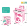 Pian Electronic Roz cu Microfon pentru Fetițe