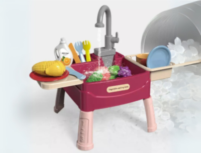 Set de Joacă Chiuvetă pentru Copii cu Apă Recirculabilă și Accesorii  | image